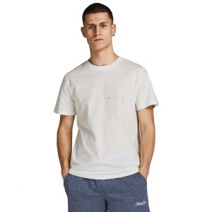 T-Shirt JACK & JONES 12202040 Off white Λευκό