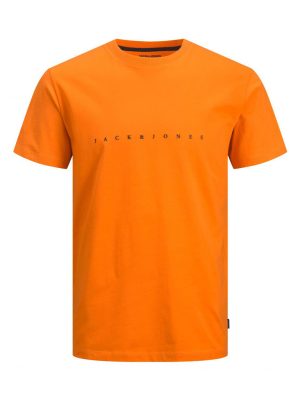 T-Shirt JACK & JONES 12202040 Πορτοκαλί