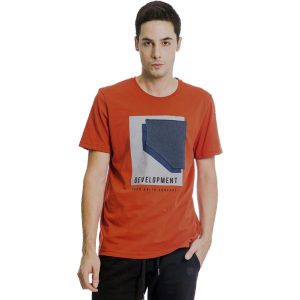 Κοντομάνικη Μπλούζα T-Shirt Paco 13534 Red Brick