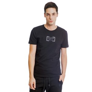 Κοντομάνικη Μπλούζα T-Shirt Paco 13578 Μαύρο