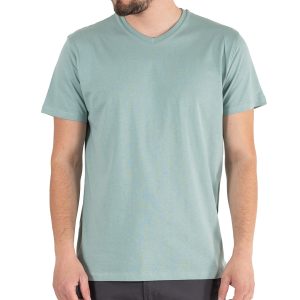 V-Neck T-Shirt DOUBLE TS-186 Mint
