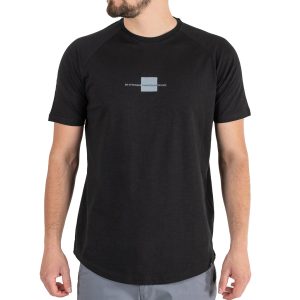 Raglan Flama T-Shirt DOUBLE TS-189 Μαύρο