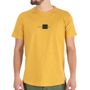 Raglan Flama T-Shirt DOUBLE TS-189 ανοιχτό Κίτρινο