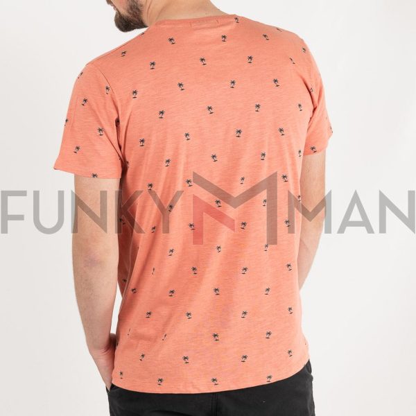 All Over Print Fashion T-Shirt DOUBLE TS-191 Coral
