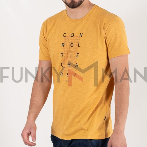 Graphic Print Flama T-Shirt DOUBLE TS-201 Mango