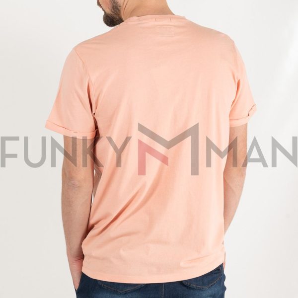 T-Shirt FUNKY BUDDHA FBM005-371-04 Ροζ