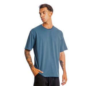 Κοντομάνικη Μπλούζα T-Shirt Paco 13565 μπλε Denim