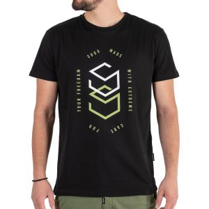 Κοντομάνικο T-Shirt SUGA 2402 Μαύρο
