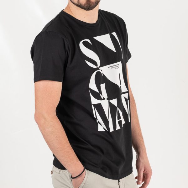 Κοντομάνικο T-Shirt SUGA 2407 Μαύρο