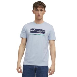 T-Shirt JACK & JONES 12210140 ανοιχτό Μπλε