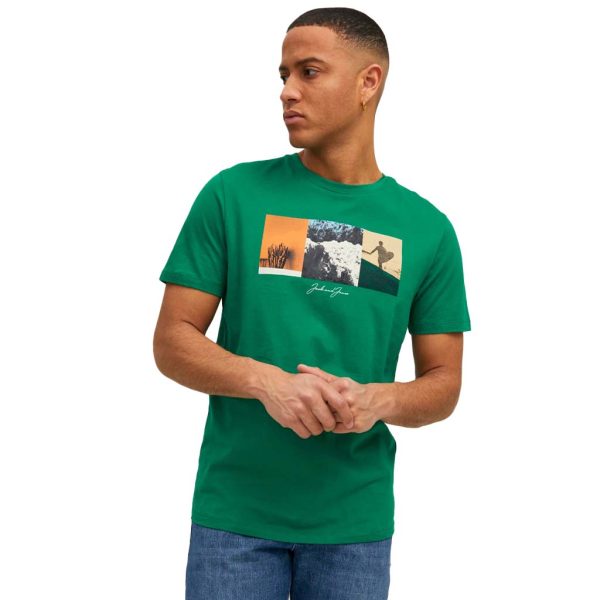 T-Shirt JACK & JONES 12210284 Πράσινο