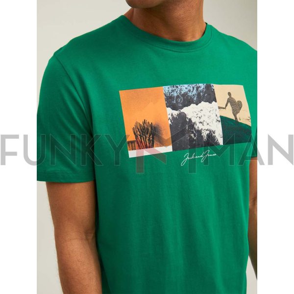 T-Shirt JACK & JONES 12210284 Πράσινο