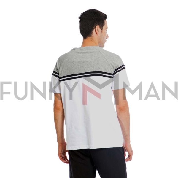 Κοντομάνικη Μπλούζα T-Shirt Paco 13541 Γκρι