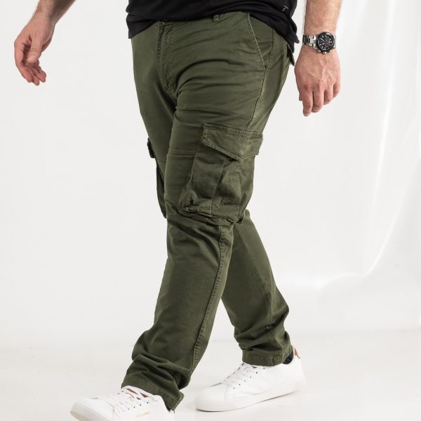 Cargo Casual Παντελόνι SUGA 714 Χακί