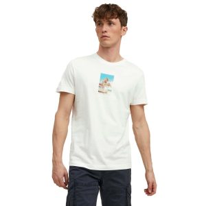 T-Shirt JACK & JONES 12210124 Λευκό