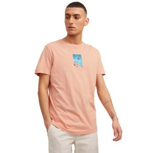 T-Shirt JACK & JONES 12210124 Ροζ