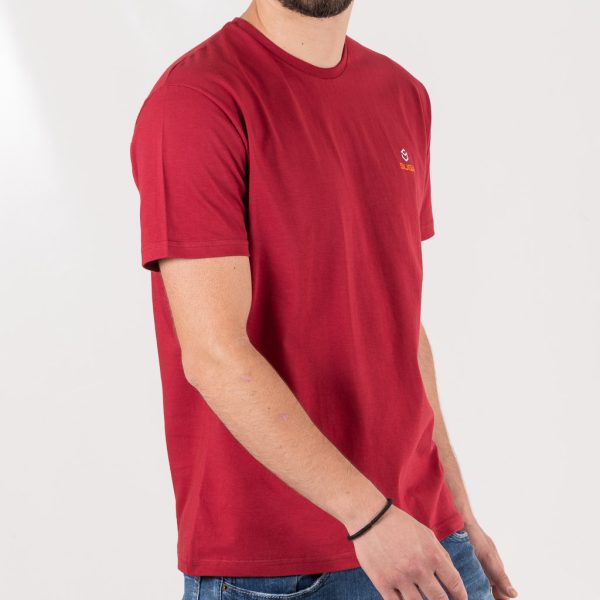 Κοντομάνικο T-Shirt SUGA Slim fit 2450 σκούρο Κόκκινο