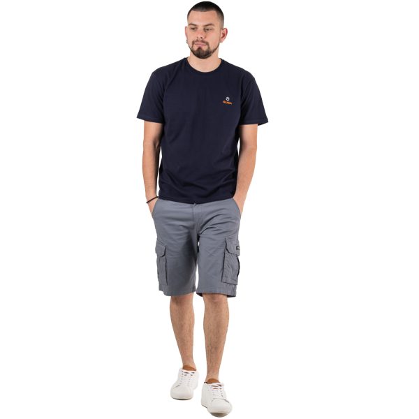 Κοντομάνικο T-Shirt SUGA Slim fit 2450 Navy