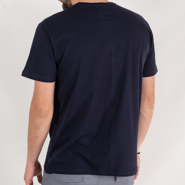 Κοντομάνικο T-Shirt SUGA Slim fit 2450 Navy