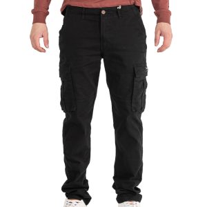 Chinos Cargo Παντελόνι DOUBLE CCP-34 Μαύρο