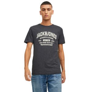 T-Shirt JACK & JONES 12210949 σκούρο Γκρι