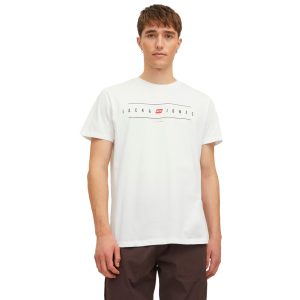 T-Shirt JACK JONES 12221011 Λευκό