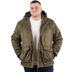 Parka Jacket σε Μεγάλα Μεγέθη VAINAS VB1-17 Olive