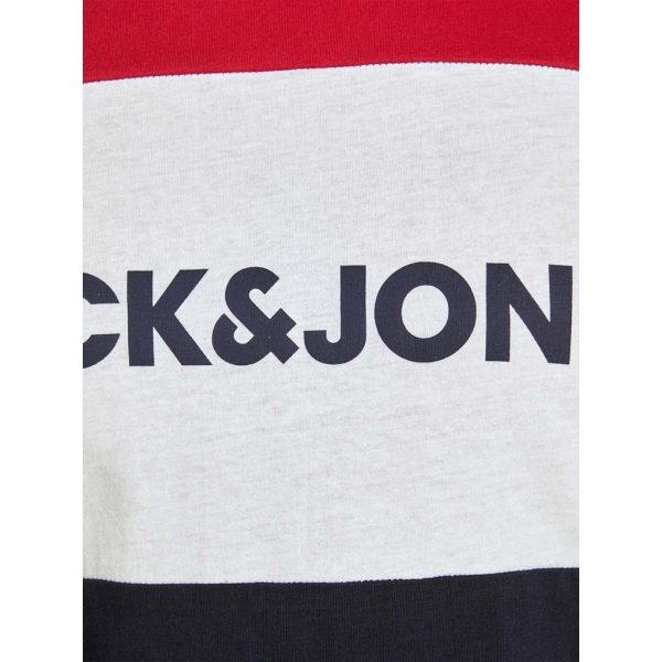 T-Shirt σε Μεγάλα Μεγέθη JACK & JONES 12177358 Κόκκινο