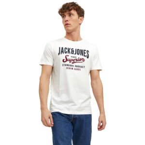 T-Shirt JACK & JONES 12220500 Λευκό