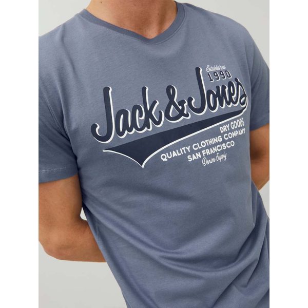 T-Shirt JACK & JONES 12220500 Stone Blue