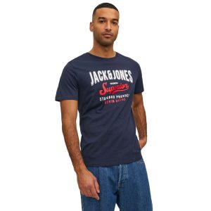 T-Shirt JACK & JONES 12220500 Navy
