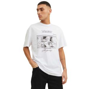 T-Shirt JACK & JONES 12230182 Λευκό