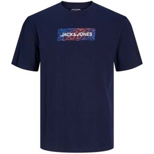T-Shirt σε Μεγάλα Μεγέθη JACK & JONES 12235451 Navy