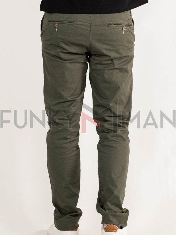 Chinos Παντελόνι DOUBLE CP-247 Olive