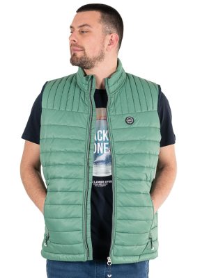 Αμάνικο Μπουφάν Vest Jacket DOUBLE SMJK-15 Πράσινο