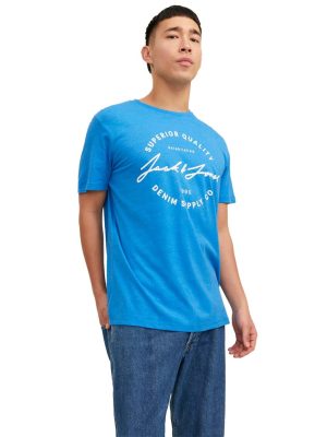 T-Shirt JACK & JONES 12222037 Sky Blue