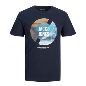 T-Shirt JACK & JONES 12222044 σκούρο Μπλε