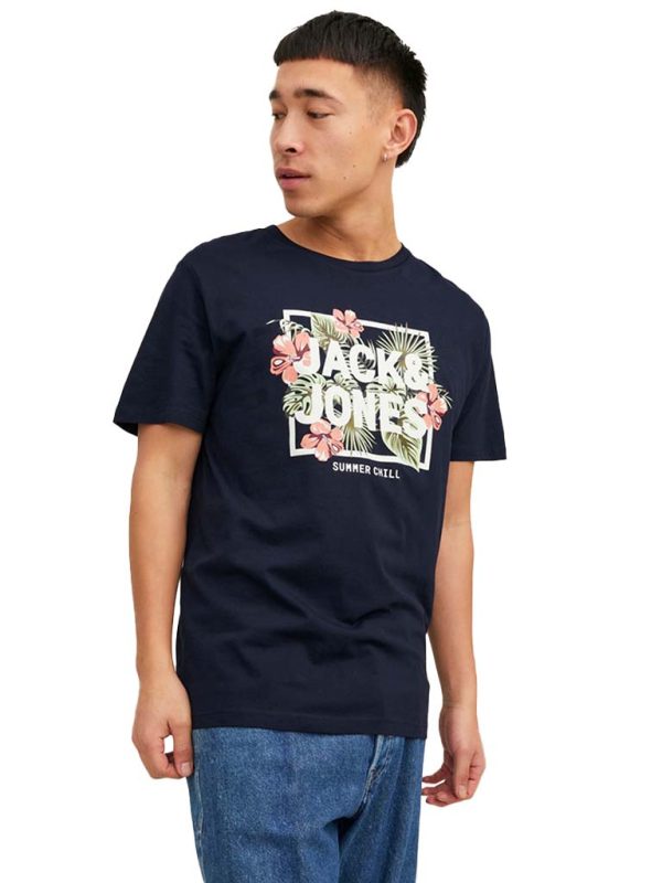 T-Shirt JACK & JONES 12224688 Navy