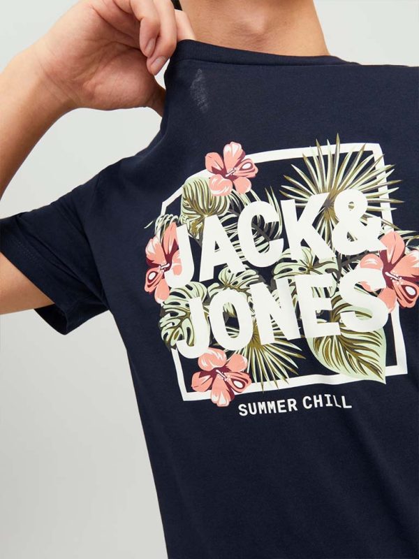 T-Shirt JACK & JONES 12224688 Navy