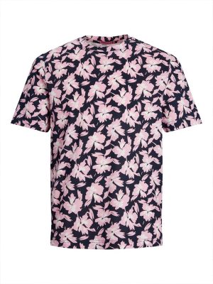 T-Shirt All Over Print JACK & JONES 12234295 Pink