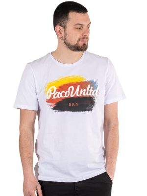 Κοντομάνικη Μπλούζα T-Shirt Paco & CO 2331007 Λευκό