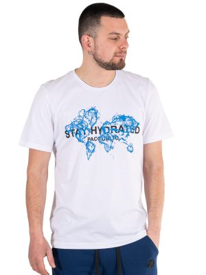 Κοντομάνικη Μπλούζα T-Shirt Paco & CO 2331010 Λευκό