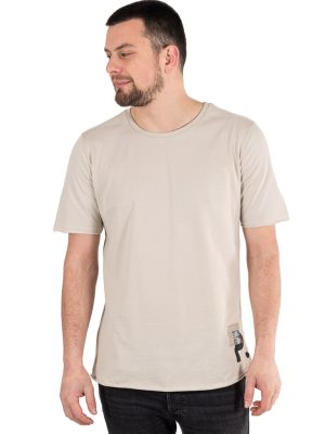 Κοντομάνικη Μπλούζα T-Shirt Paco 2331023 Sand