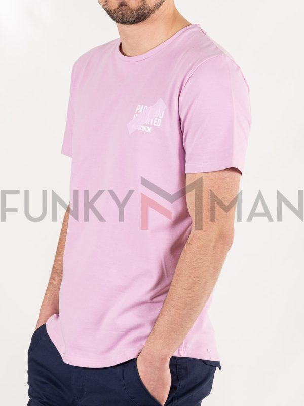 Κοντομάνικη Μπλούζα T-Shirt Paco 2331075 Rose