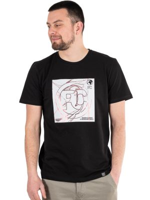 Κοντομάνικη Μπλούζα T-Shirt Paco & CO 2331079 Μαύρο