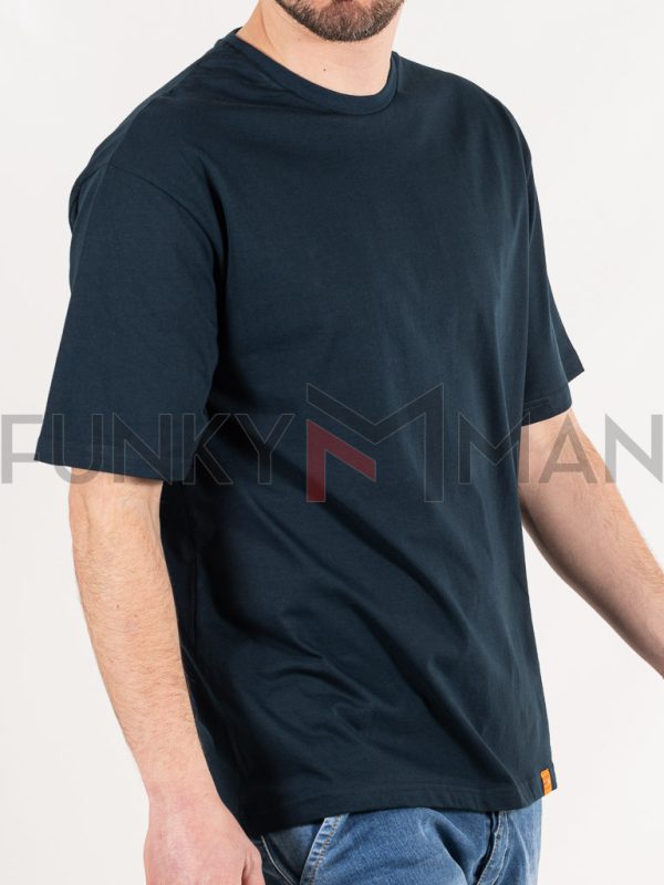 Oversize T-Shirt Paco 2331802 σκούρο Μπλε