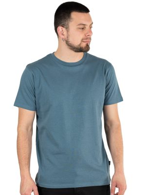 Round Neck T-Shirt DOUBLE TS-245 Dusty Blue