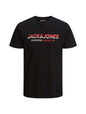T-Shirt JACK & JONES 12222878 Μαύρο