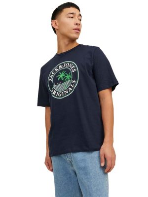T-Shirt JACK & JONES 12235154 Navy