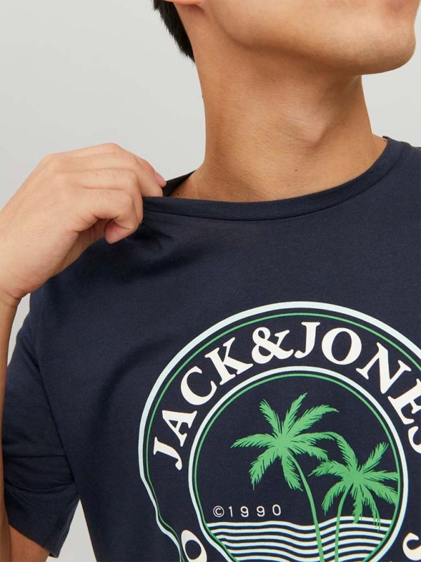 T-Shirt JACK & JONES 12235154 Navy